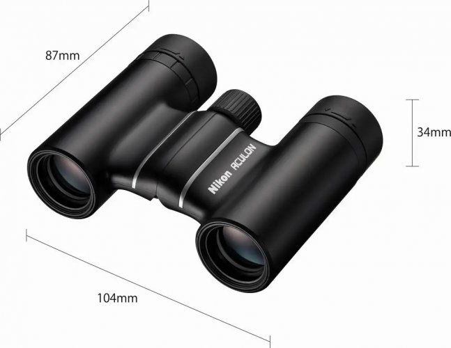 Nikon 10x21 CF Aculon T02 kompaktné ďalekohľad (čierny)