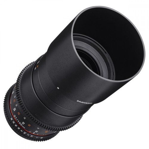Samyang 100mm T3.1 VDSLR ED UMC Macro Lens for Canon EF