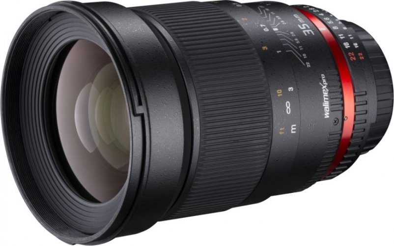 Walimex pro 35mm f/1.4 DSLR Lens for Canon EF