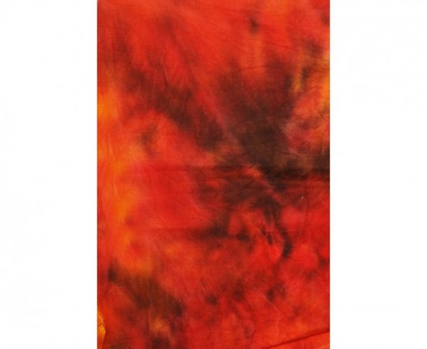B.I.G. pozadí batikovaná bavlna, bordo-červená, 300 x 500 cm