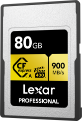Lexar CFexpress Pro Gold R900/W800 - VPG400 (Type A) 80GB