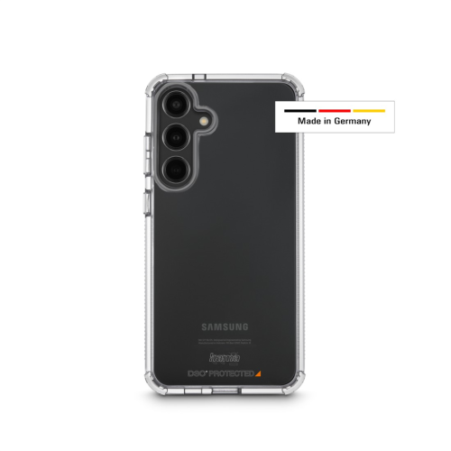 Hama Extreme Protect, kryt pro Samsung Galaxy S24, materiál D3O®, nežloutnoucí, průhledný