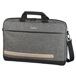 Hama Terra, brašna na notebook, 15,6" (40 cm), recyklovaný polyester, šedá barva