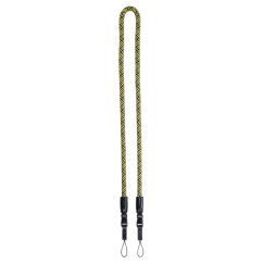 Hama Braid 120, fényképezőgép pánt, 120 cm hosszú, fekete/sárga
