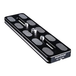 Mantona AS-140-2M Schnellwechselplatte Arca-Swiss kompatibel, 140x38 mm