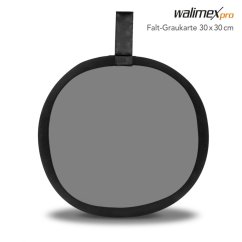 Walimex pro összecsukható szürke kártya 30 × 30 cm