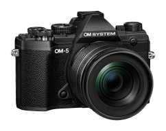 Digitální fotoaparát OM SYSTEM OM-5 M.Zuiko Digital 12–45mm F4 PRO sada s objektivem černá