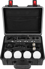 Nanlite Kit Nanlite Pavotube T8-7X-4 Light kit & Pavobulb 10C 4 Bulb kit