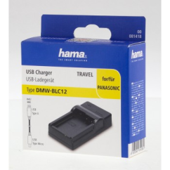 Hama USB foto nabíjačka pre Panasonic DMW-BLC12