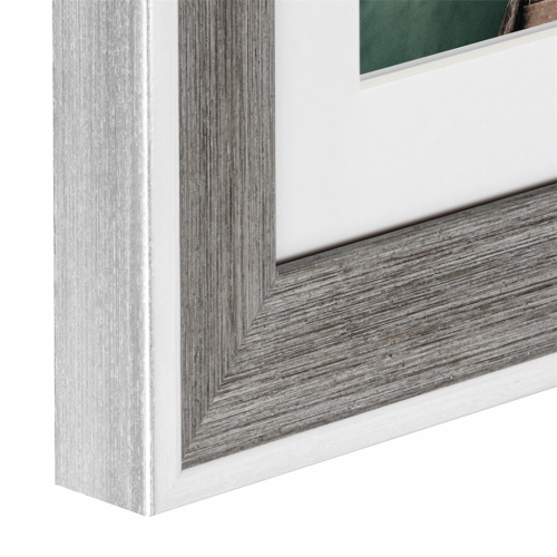 Plastový rámeček Hama SIERRA, šedý, 10x15 cm