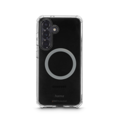 Hama Extreme Protect, kryt pro Samsung Galaxy S25+, magnetický, D3O®, nežloutnoucí, průhledný