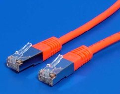 Patch kábel FTP Cat 6, 1m - červený