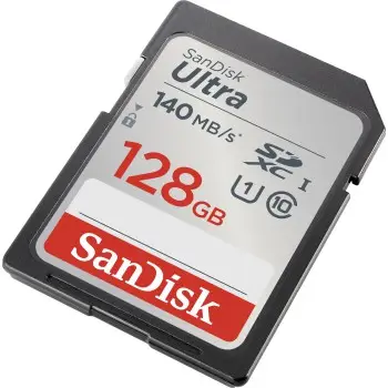SanDisk Ultra 128 GB SDXC paměťová karta 140 MB/s
