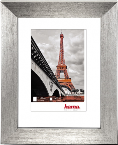PARIS, fotografie 13x18 cm, rám 20x30 cm, stříbrný