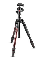 Manfrotto MKBFRTA4RD-BH Set stativu BeFree Advanced s kulovou hlavou (červený)
