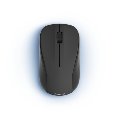 Bezdrátová optická myš Hama MW-300 V2, tichá, černá