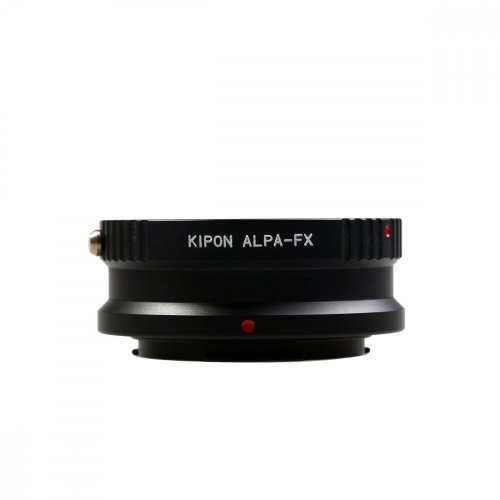 Kipon adaptér z ALPA objektívu na Fuji X telo