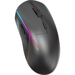 Myš Yenkee YMS 3500BK SAMURAI, optická, bezdrôtová, herná, 5000 DPI, čierna