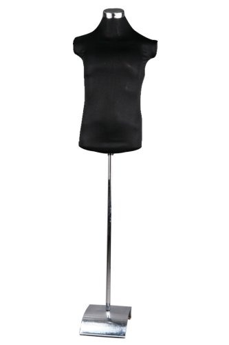 Krejčovská panna PÁNSKÁ figurína černá (MT5B )