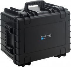 B&W Outdoor Case 5500, kufr s přepážkami černý