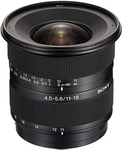 Sony AF DT 11-18mm f/4.5-5.6 (SAL1118) Lens