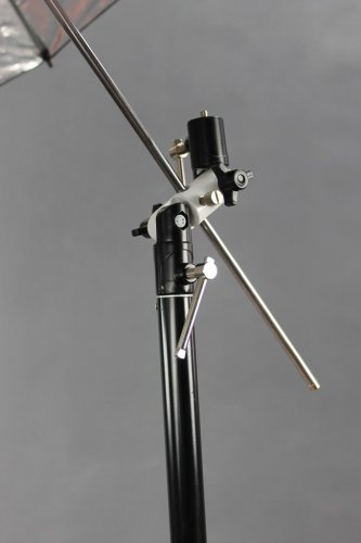 forDSLR hliníkový dvoukloubový držák blesku a deštníku