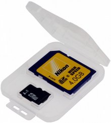 Plastový box na SD, microSD a SIM kartu