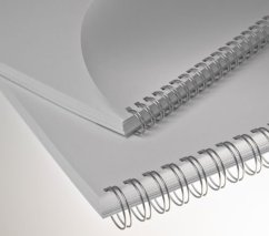 Vázací hřbet RENZ kovový (3/1") A4 průměr 9,5mm stříbrný 100ks