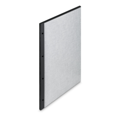 Hama fotokartón s pergamenom, 23,3 x 31 cm, dierovaný, 25 listov, čierna