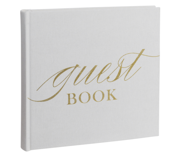 Focus Base Line Canvas Album 20x20 Guestbook White
