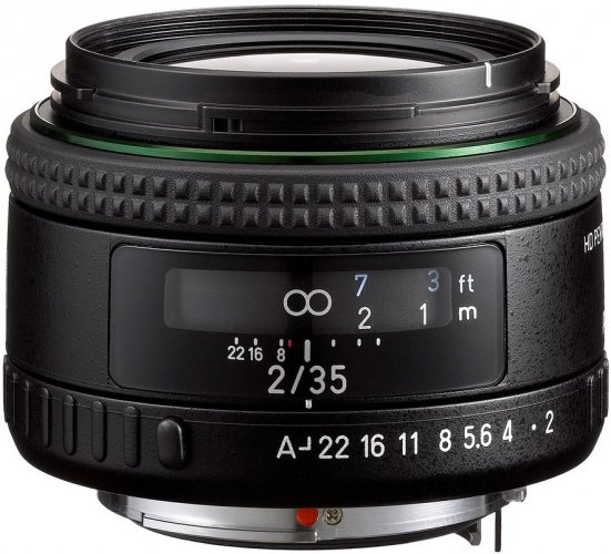 Pentax-FA HD 35mm f/2 Lens