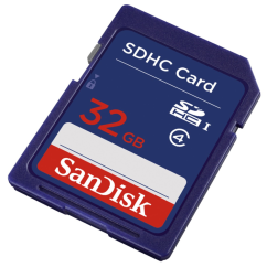 Paměťová karta SanDisk 32 GB SDHC třídy 4