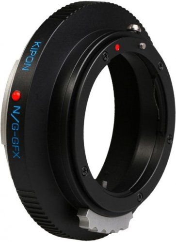 Kipon Adapter von Nikon G Objektive auf Fuji GFX Kamera