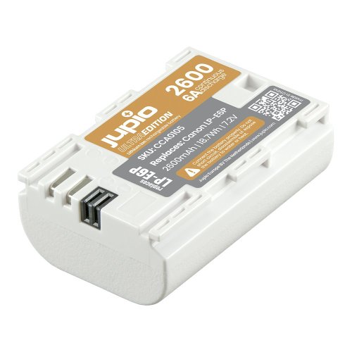 Baterie Jupio LP-E6P ULTRA 2600mAh (6A nepřetržité vybíjení) 18,7Wh pro Canon EOS R5 Mark II