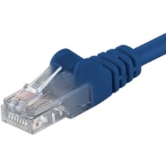 Patch kábel UTP Cat 6, 1m - kék