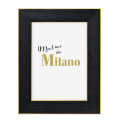 Hama portrétový rámček plastový MILANO, 13x18 cm, čierny