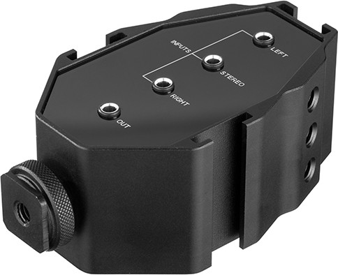 BOYA BY-MP4 Audio Adapter with Dual Trim Control Knobs