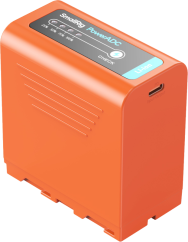 SmallRig 4972 NP-F970 USB-C Rechargeable Camera Battery Orange