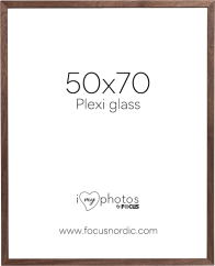 Focus Soul Walnut veneer 50X70 Plexi