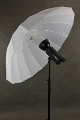 Studiový deštník 140cm bílý difuzní