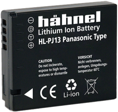 Hähnel HL-PJ13, Panasonic DMW-BCJ13, 1100mAh, 3.6V, 4Wh