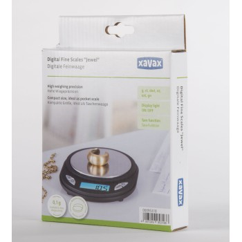 Digitální váha Xavax Jewel pro malé předměty