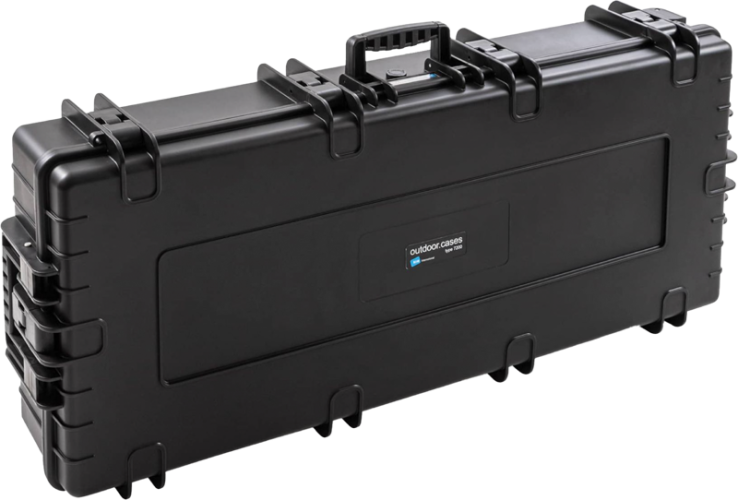 B&W Outdoor Case 7200, kufr s pěnou černý