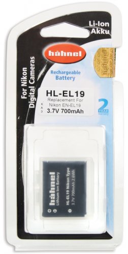 Hähnel HL-EL19, Nikon EN-EL19 700mAh, 3.7V, 2.6Wh