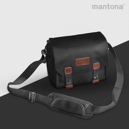 Mantona Milano piccolo Camera Bag (Black)
