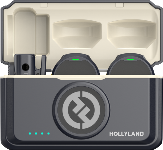 Hollyland Lark M2 Camera - Wireless Lavalier Microphone (Duo,ShineCharcoal) Hollyland Lark M2 Camera - Wireless Lavalier Microphone (Duo,ShineCharcoal)
