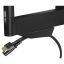 Nástěnný držák na TV Hama, 400x400, pohyblivý, prodloužený