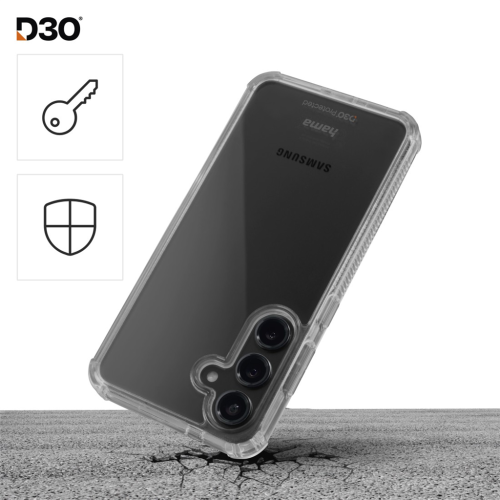 Hama Extreme Protect, kryt pro Samsung Galaxy S24, materiál D3O®, nežloutnoucí, průhledný