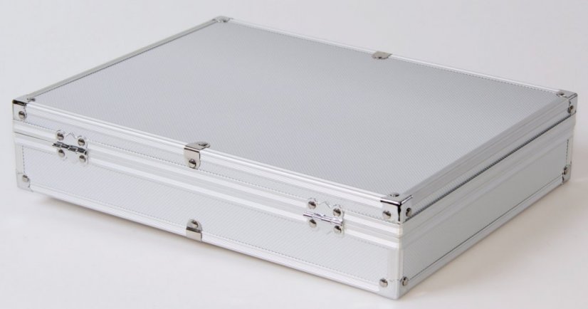 forDSLR hliníkový kufr 35,5 x 27 x 7,5 cm