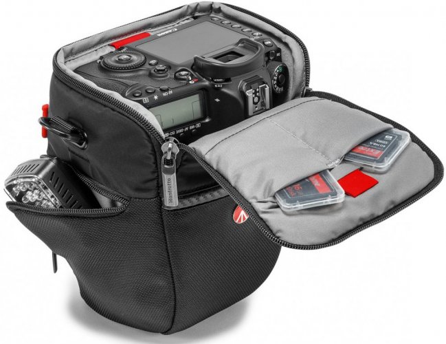 Manfrotto MB MA-H-M, Advanced Camera holster M for DSLR, top ope